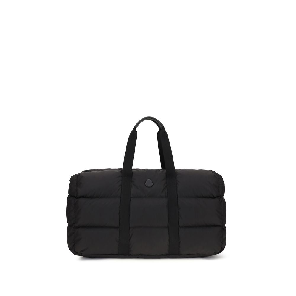 Black Polyester Shoulder Bag