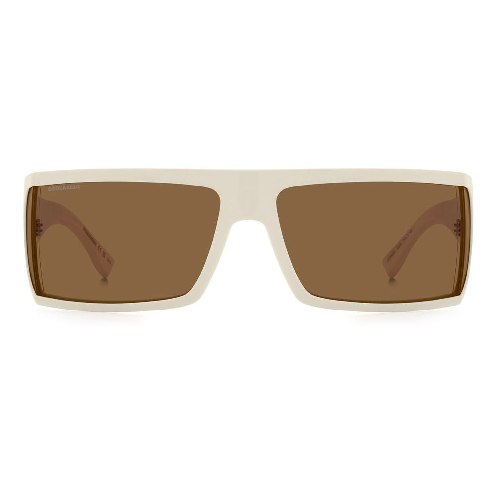 Beige Acetate Sunglasses