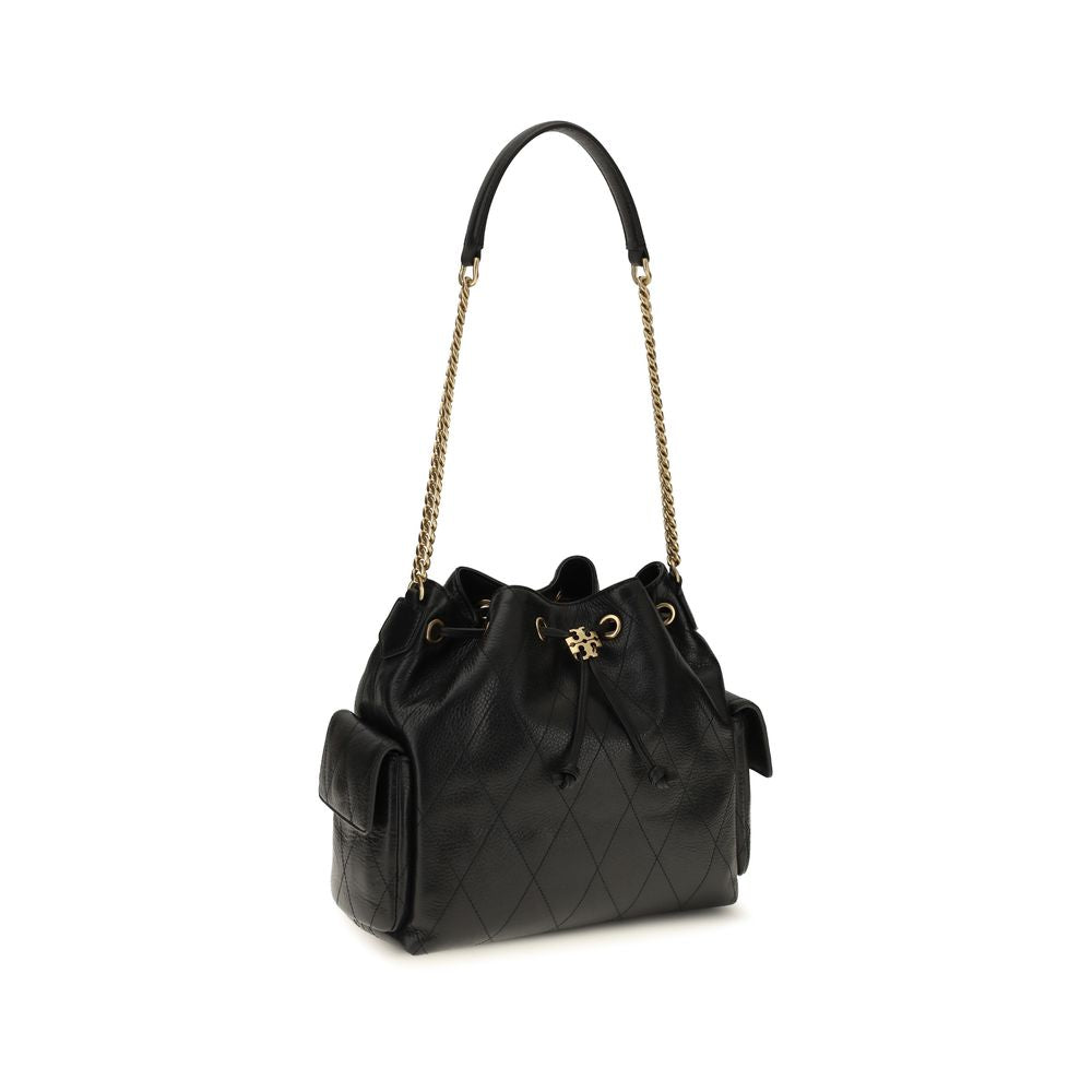 Black Calf Leather Bos Taurus Shoulder Bag