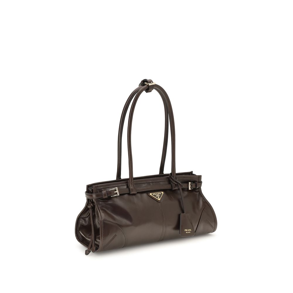 Brown Calf Leather Bos Taurus Shoulder Bag