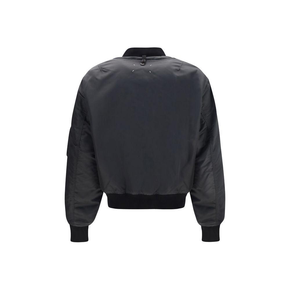 Multicolor Polyamide Bomber