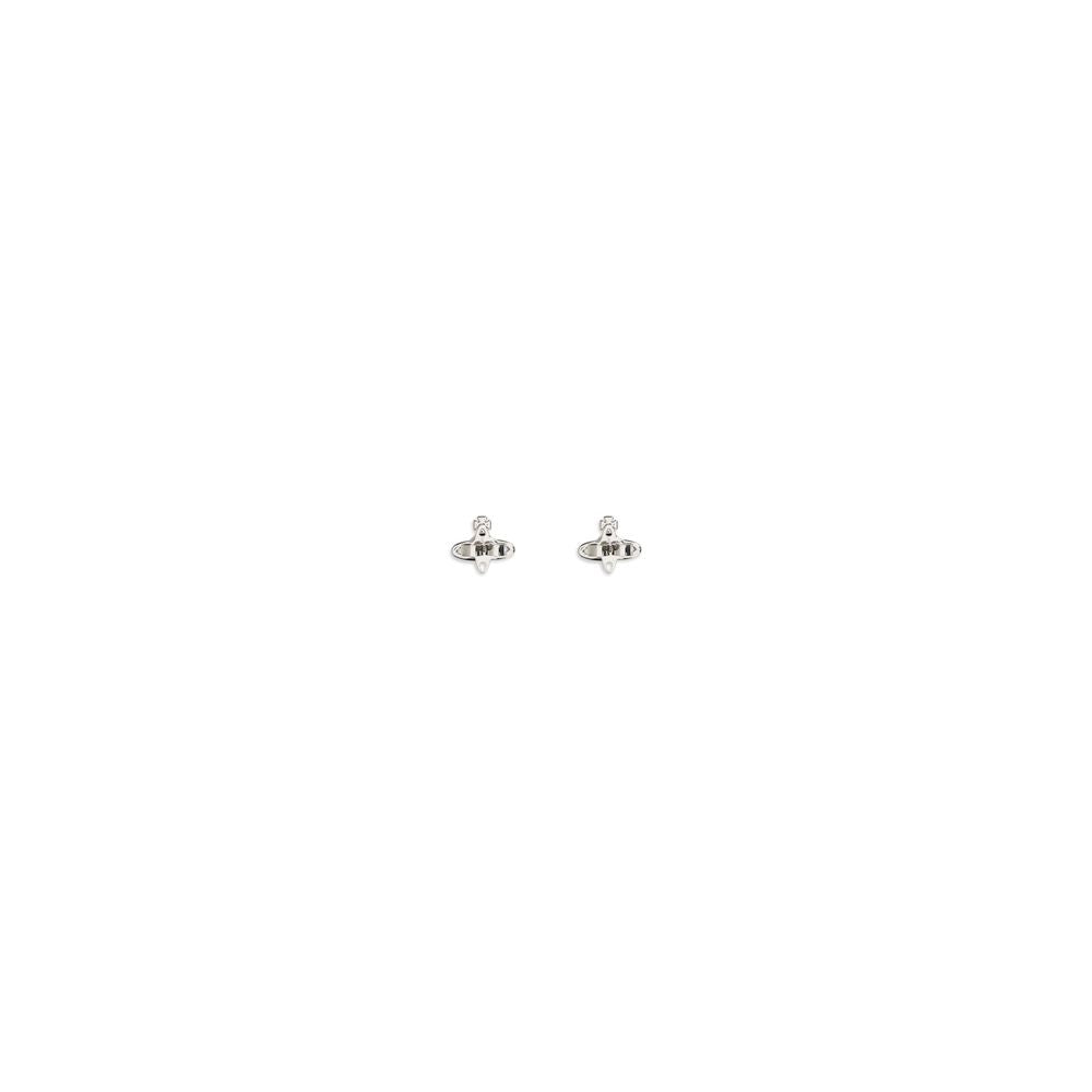 Silver Metal Earrings