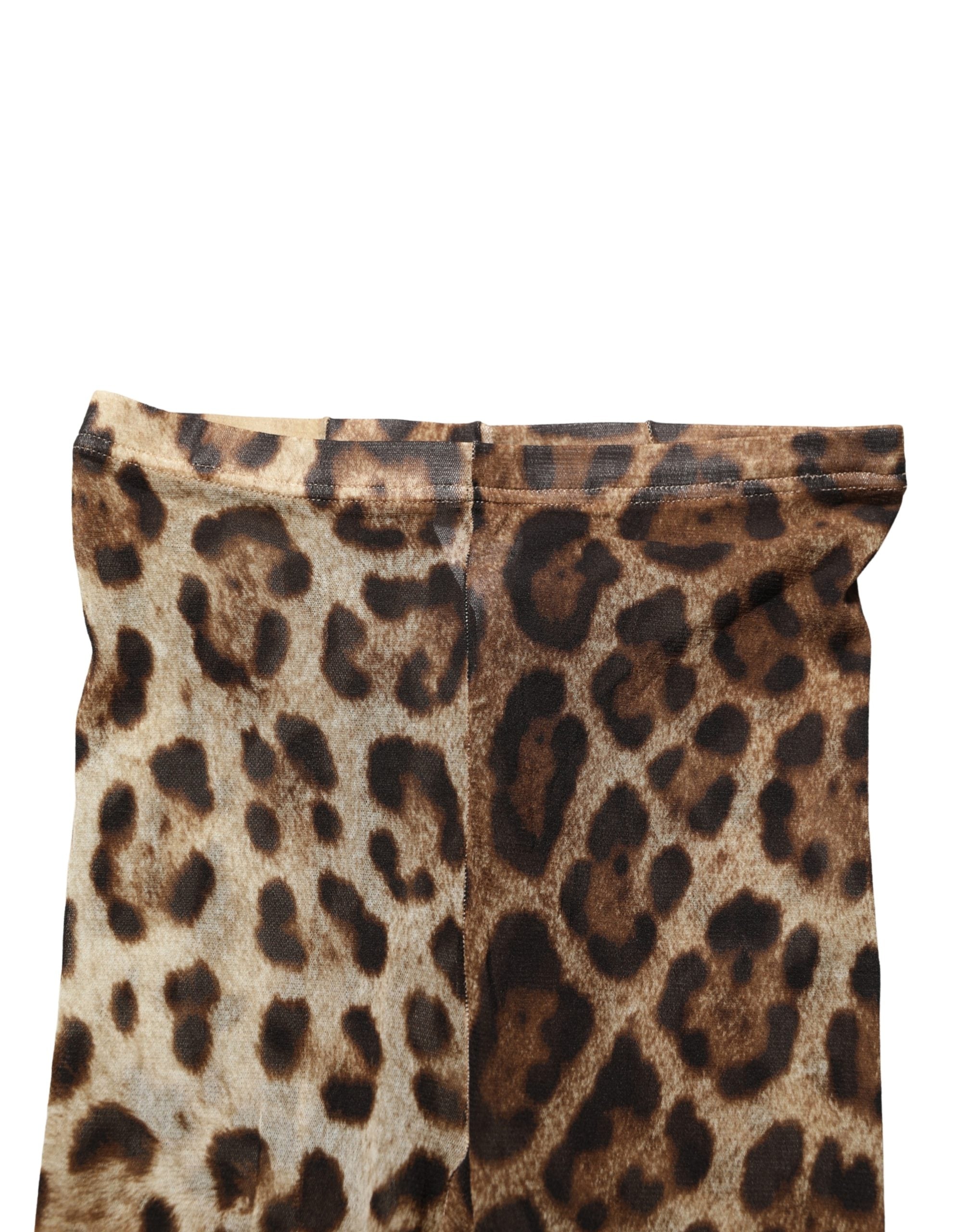 Brown Leopard Nylon Tights Stocking Pantyhose Socks