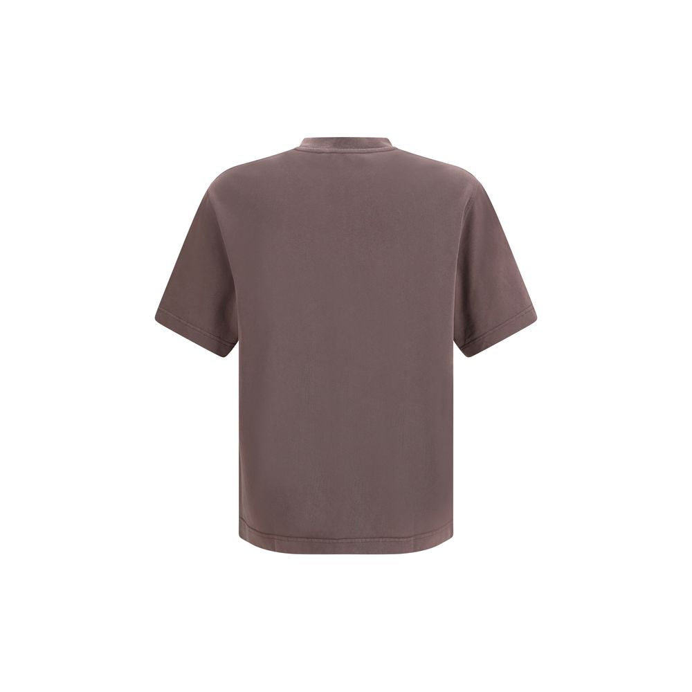 Brown Cotton T-Shirt