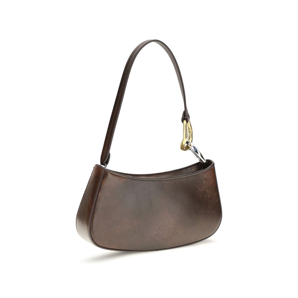 Brown Calf Leather Bos Taurus Shoulder Bag