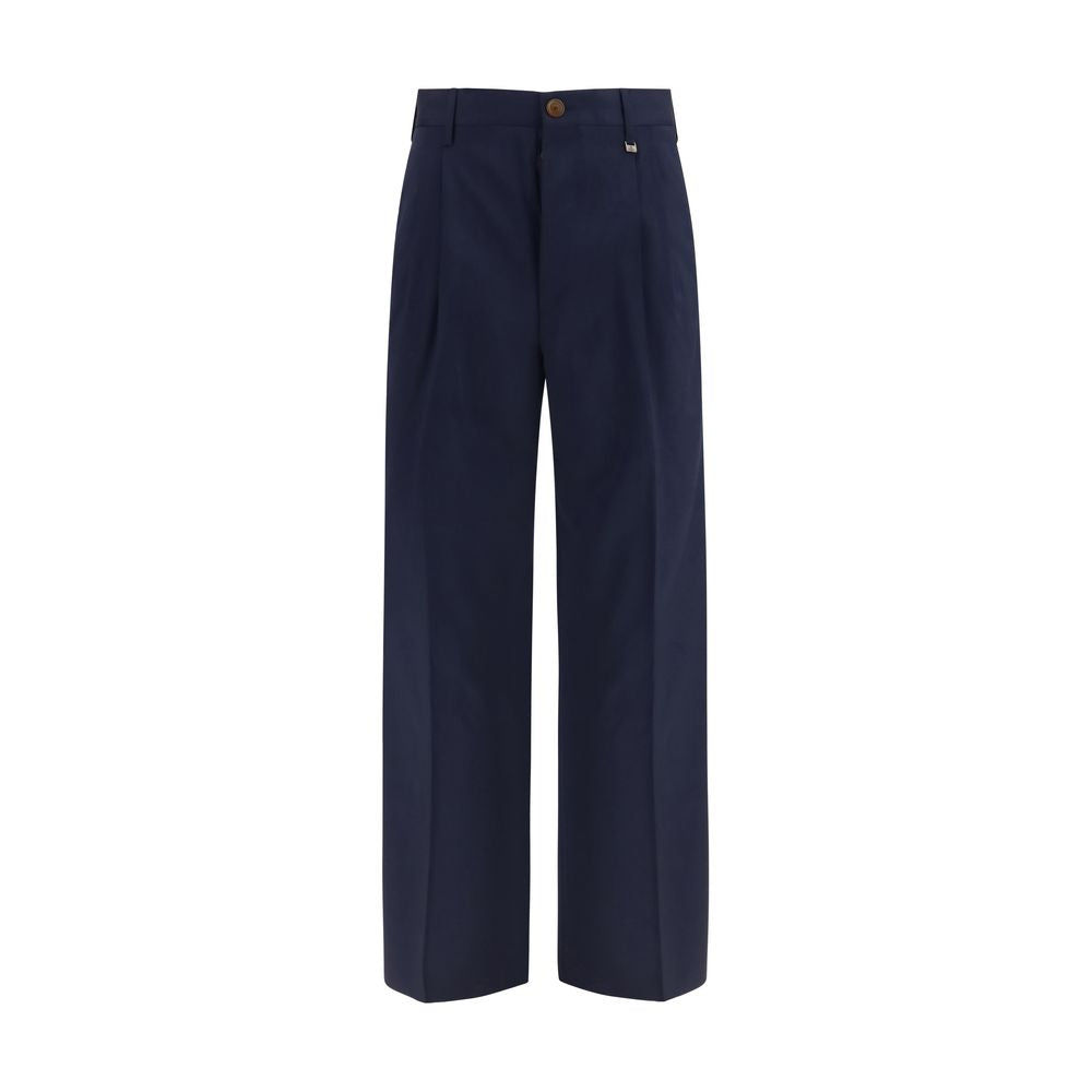Blue Wool Oves Aries Dress Pants