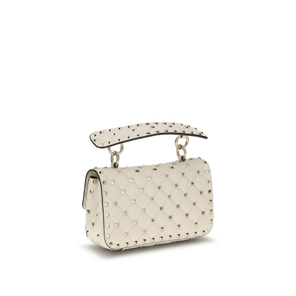 Beige Calf Leather Bos Taurus Handbag