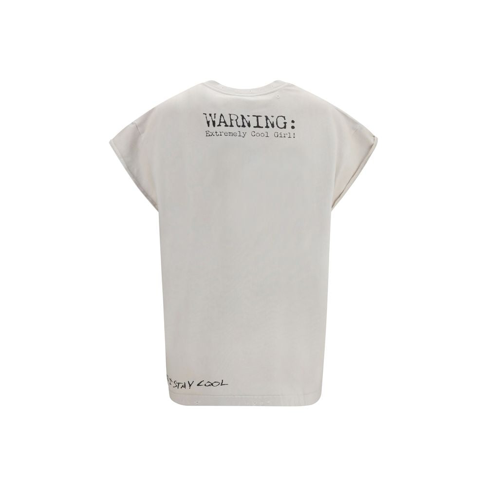 Gray Cotton T-Shirt