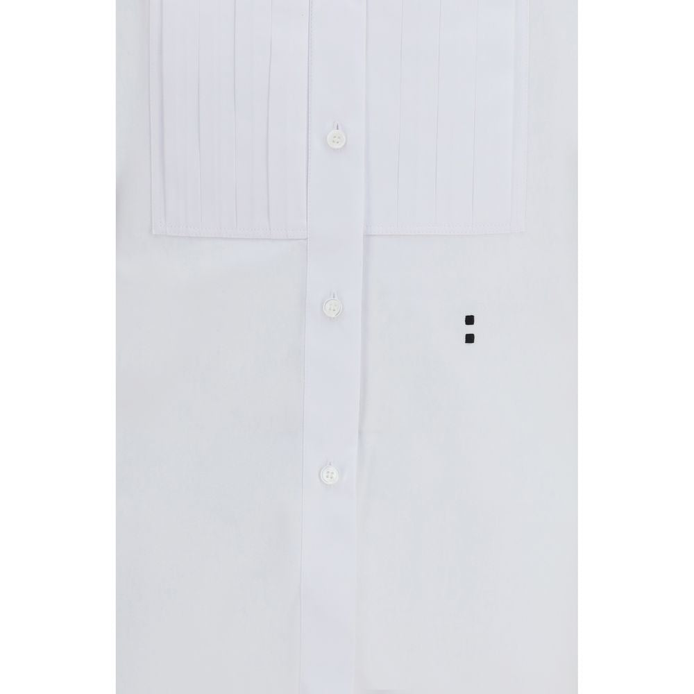 White Cotton Dress Shirt
