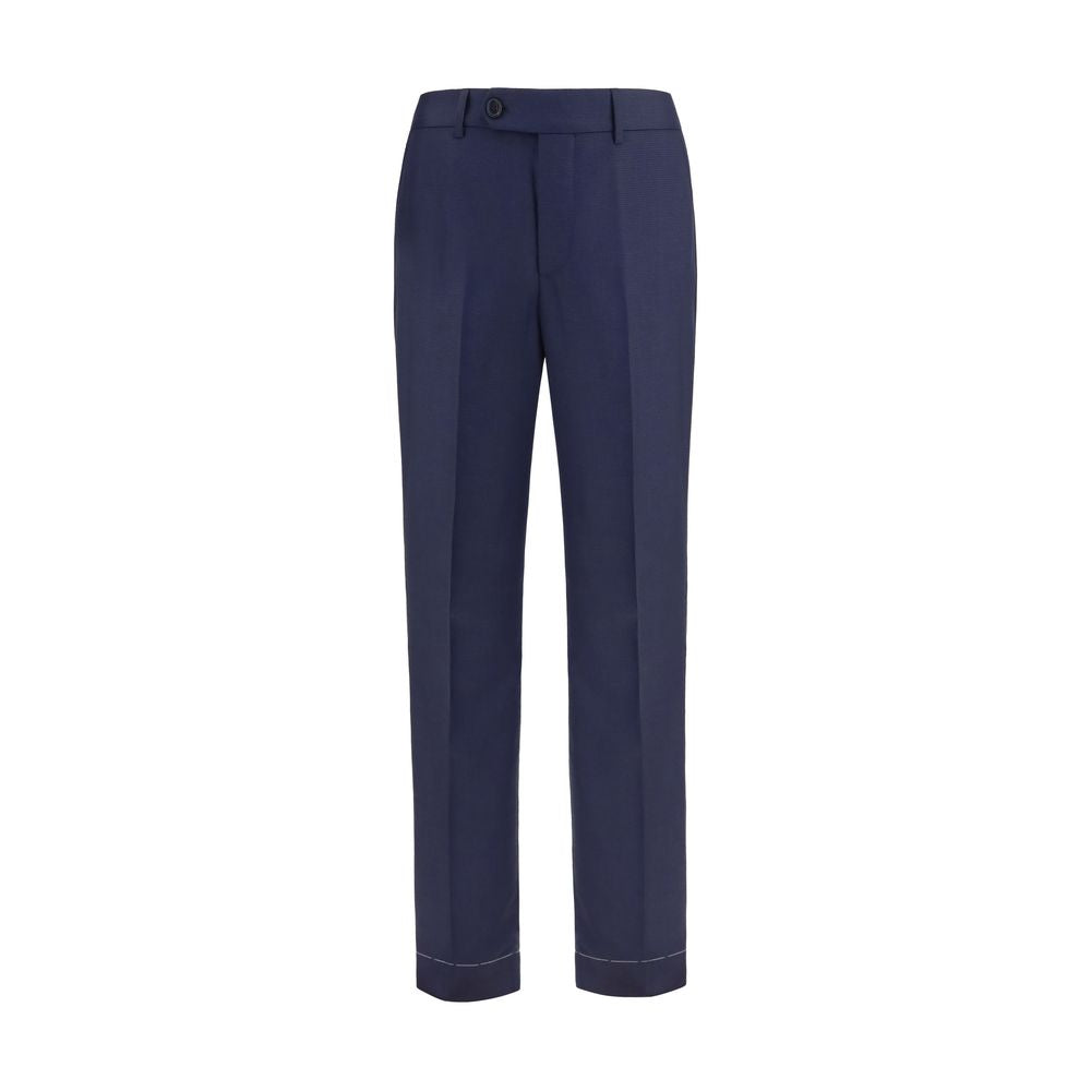 Blue Wool Oves Aries Dress Pants