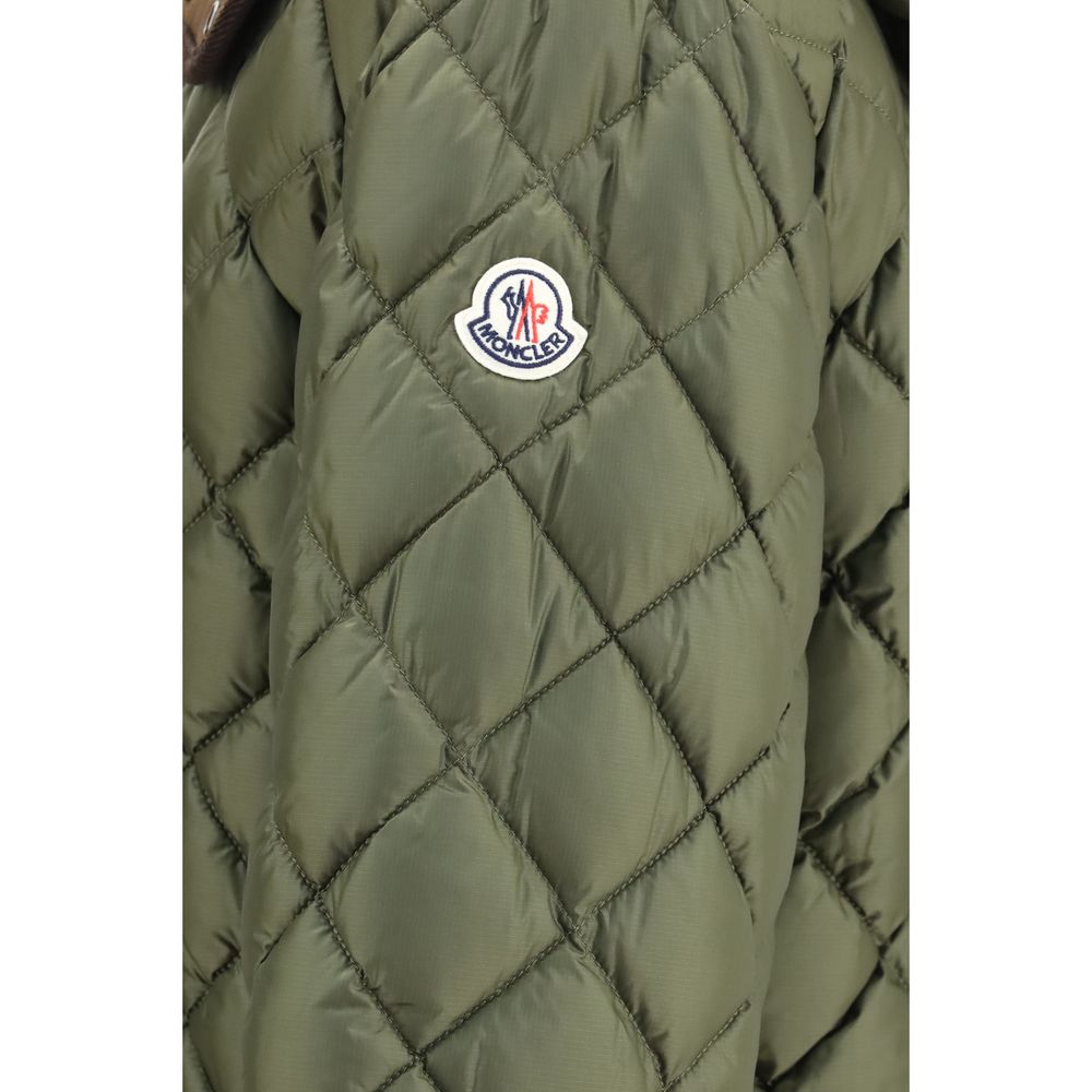 Multicolor Polyamide Full-Length Jacket