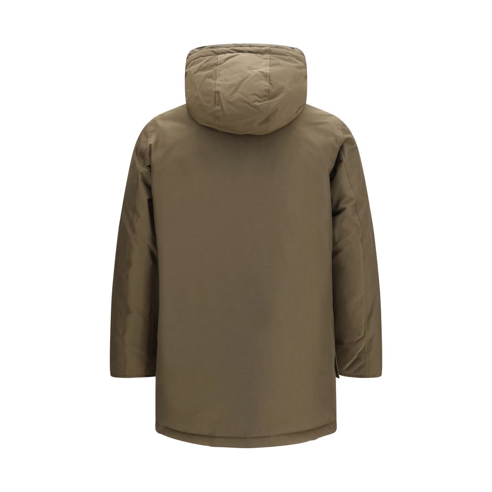 Bicolor Goose Down Coat