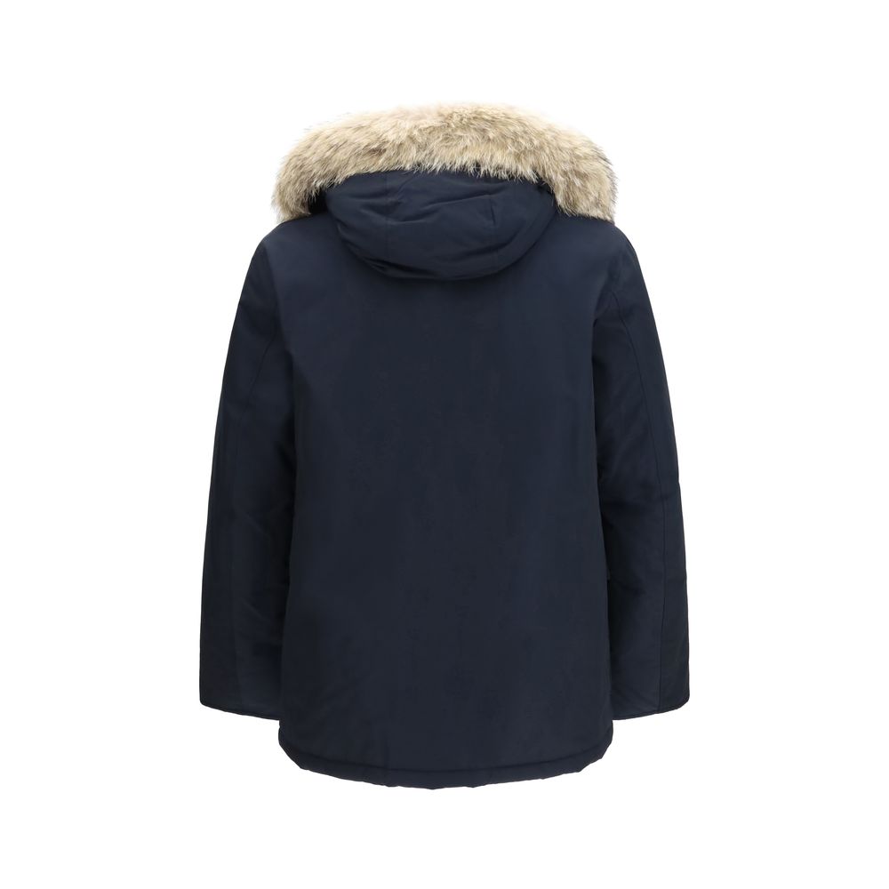 Blue Cotton Parka