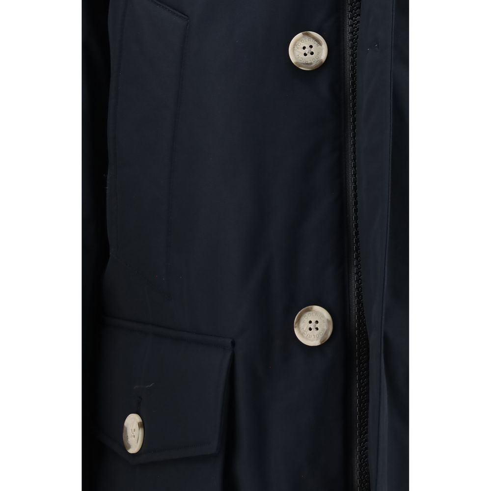 Blue Cotton Parka