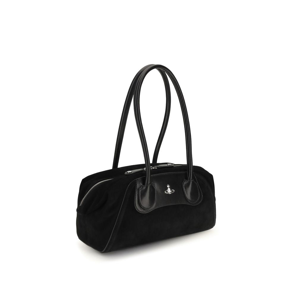 Black Calf Leather Bos Taurus Shoulder Bag