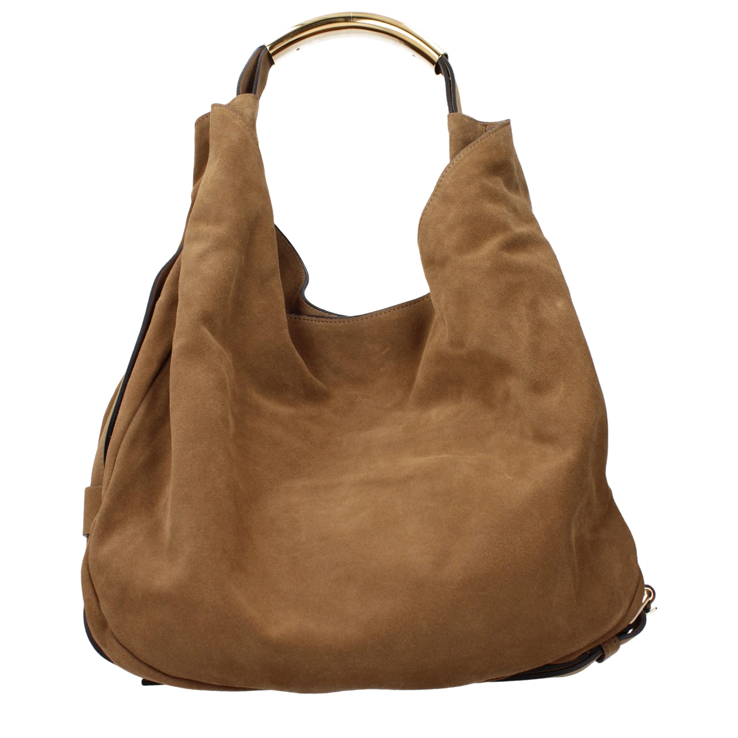 Brown Leather Shoulder Bag