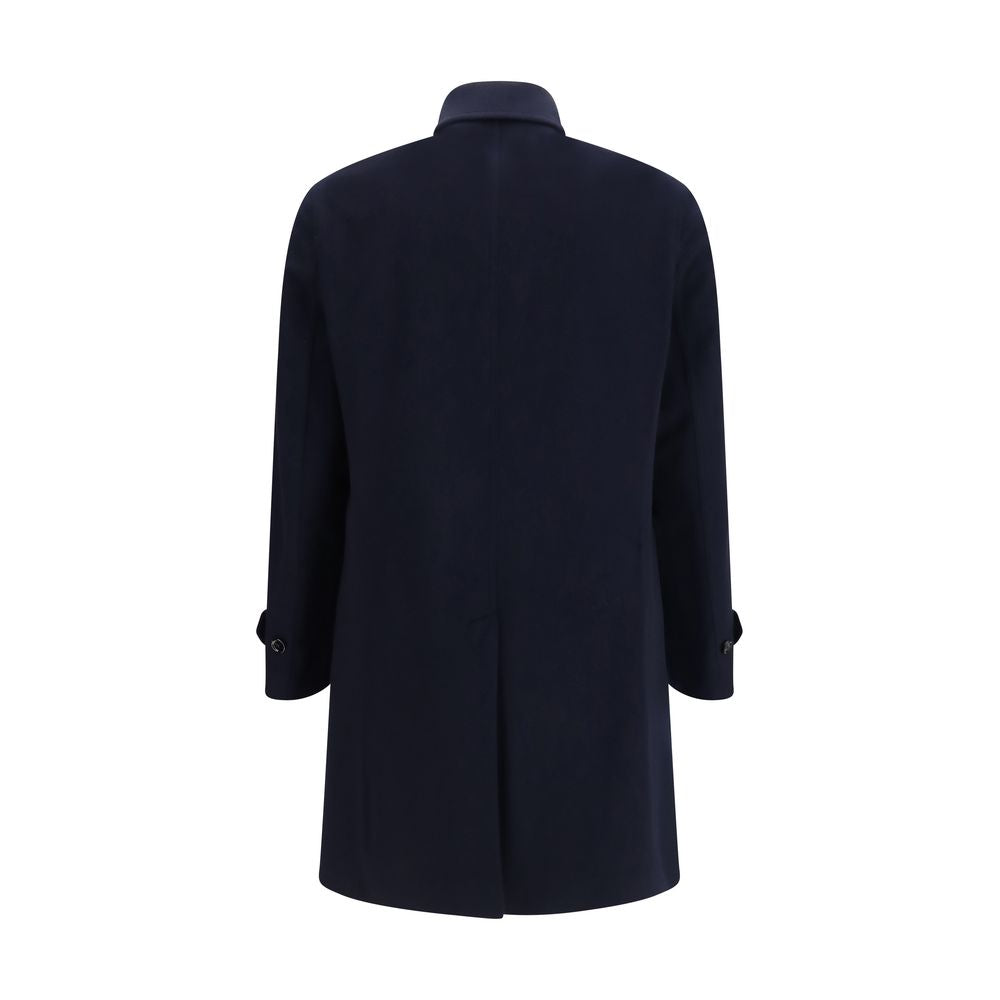 Blue Cashmere Coat