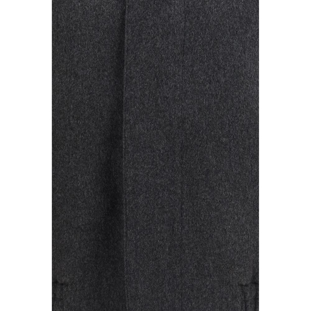 Gray Wool Oves Aries Bomber