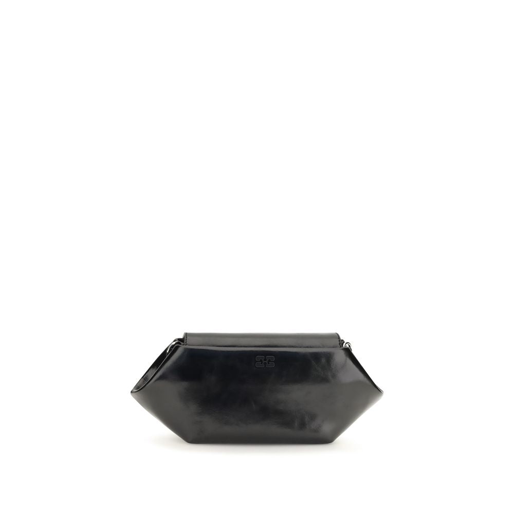 Black Polyethylene Shoulder Bag