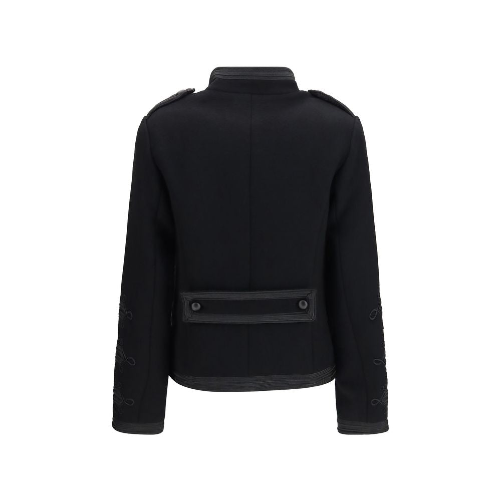 Black Wool Oves Aries Jacket