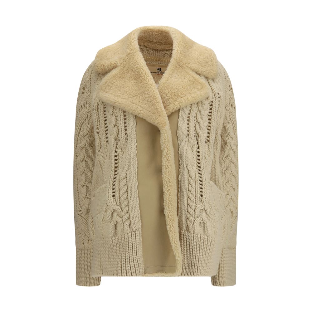 Beige Wool Oves Aries Sweatshirt
