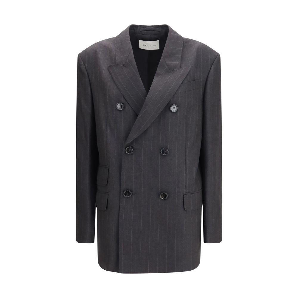 Gray Wool Oves Aries Blazer