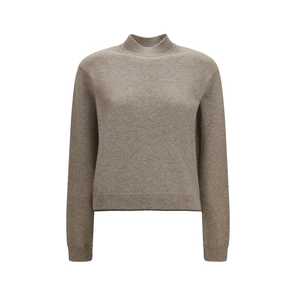 Beige Cashmere Sweater
