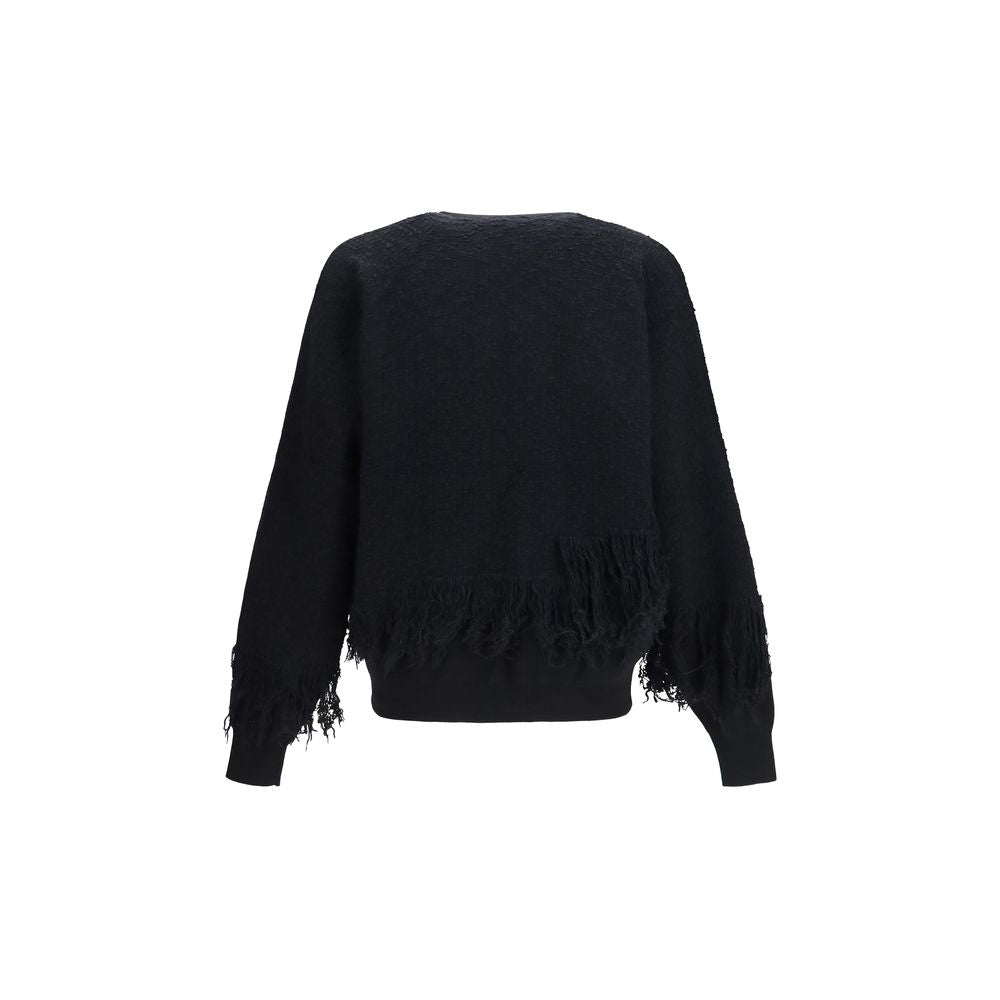Black Wool Oves Aries Sweatshirt