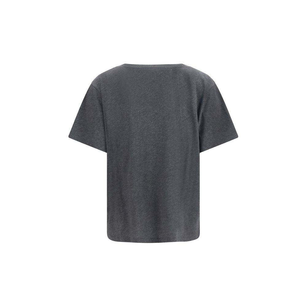 Gray Cotton T-Shirt