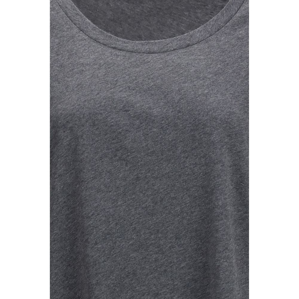 Gray Cotton T-Shirt