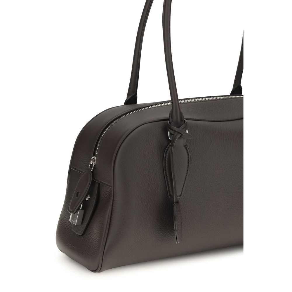 Brown Calf Leather Bos Taurus Shoulder Bag