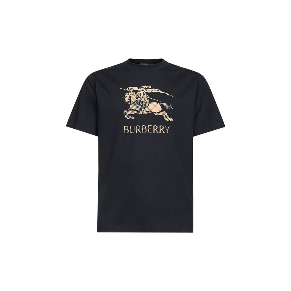 Black Cotton T-Shirt
