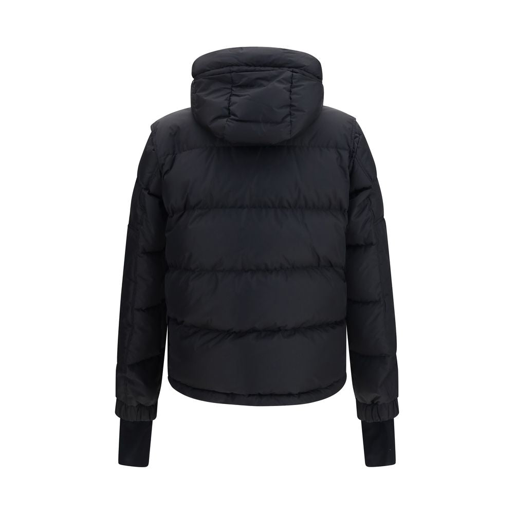 Black Goose Down Full-Length Jacket