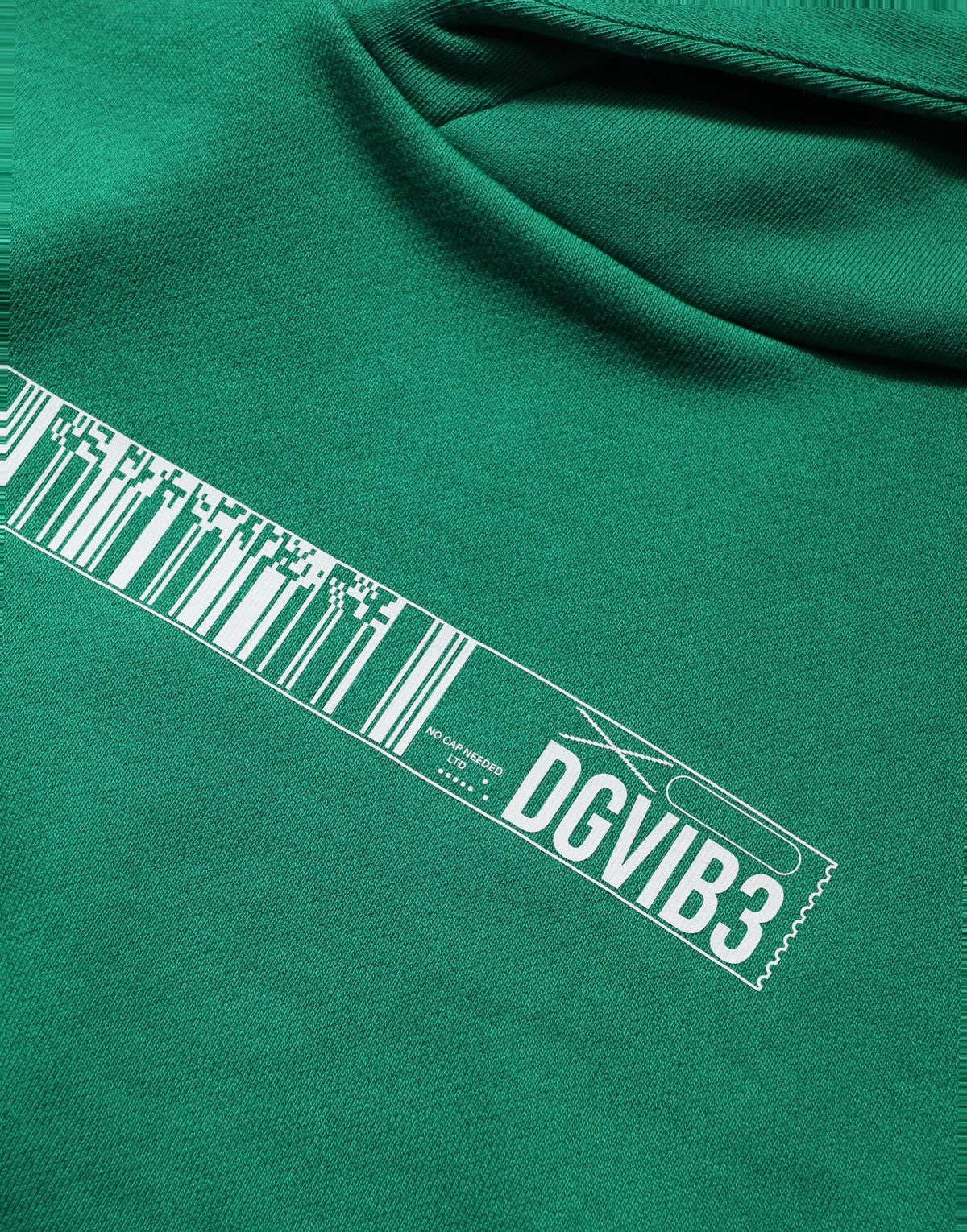 Green DGVIB3 Cotton Hoodie Sweatshirt Sweater