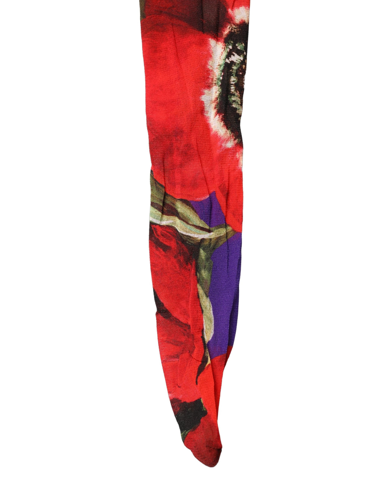 Multicolor Floral Nylon Tights Stockings Socks