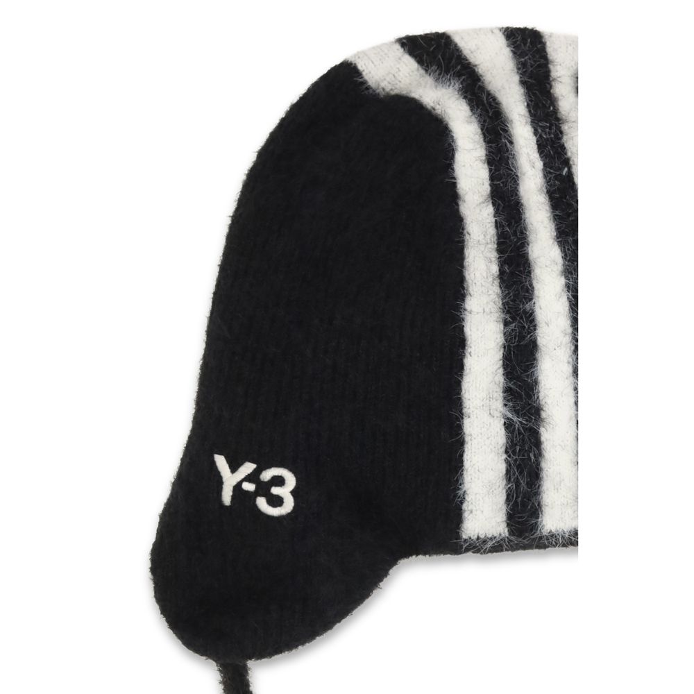 Black Polyamide Beanie