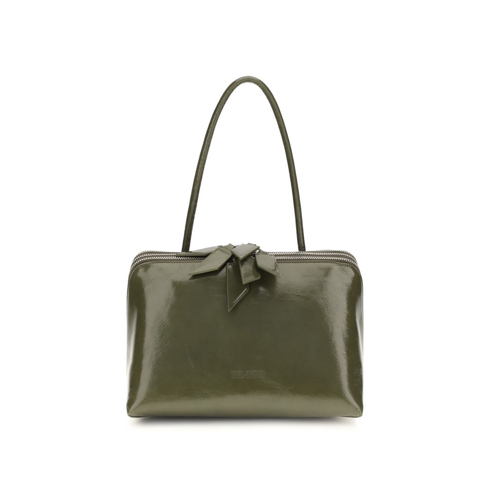 Bicolor Calf Leather Bos Taurus Shoulder Bag