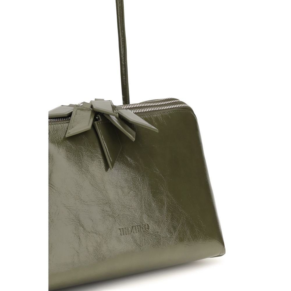 Bicolor Calf Leather Bos Taurus Shoulder Bag