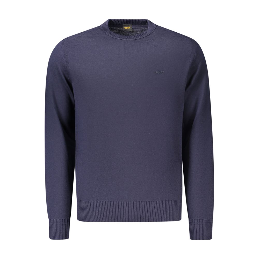 Blue Wool Sweatshirt