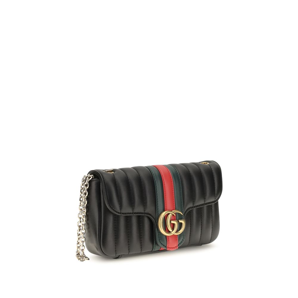 Black Calf Leather Bos Taurus Shoulder Bag