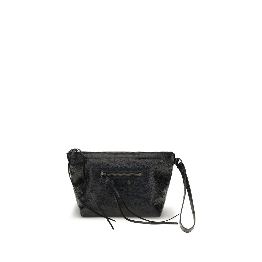 Black Lamb Ovis Aries Clutch Bag