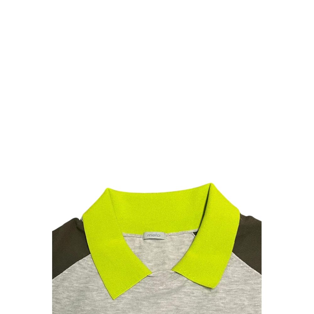 Grey Cotton Men's Sweater