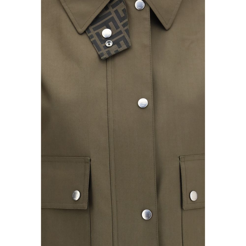 Bicolor Polyester Shell Jacket