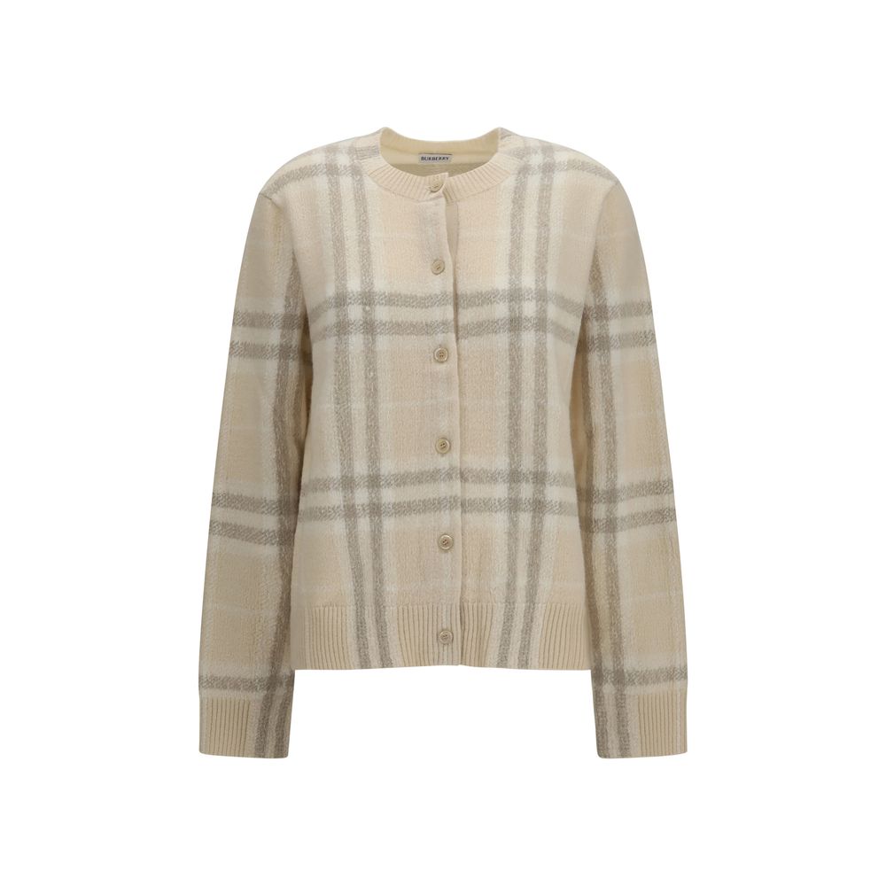 Beige Cashmere Cardigan