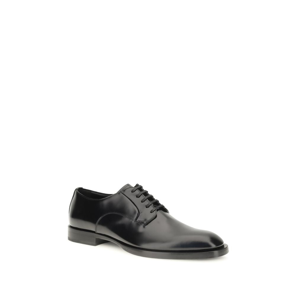 Black Calf Leather Bos Taurus Oxfords And Derbies