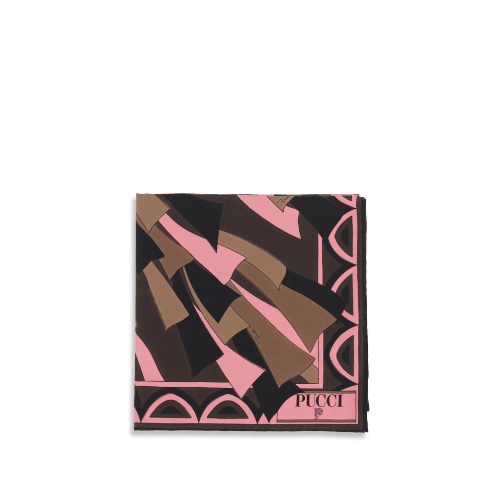 Multicolor Silk Scarf