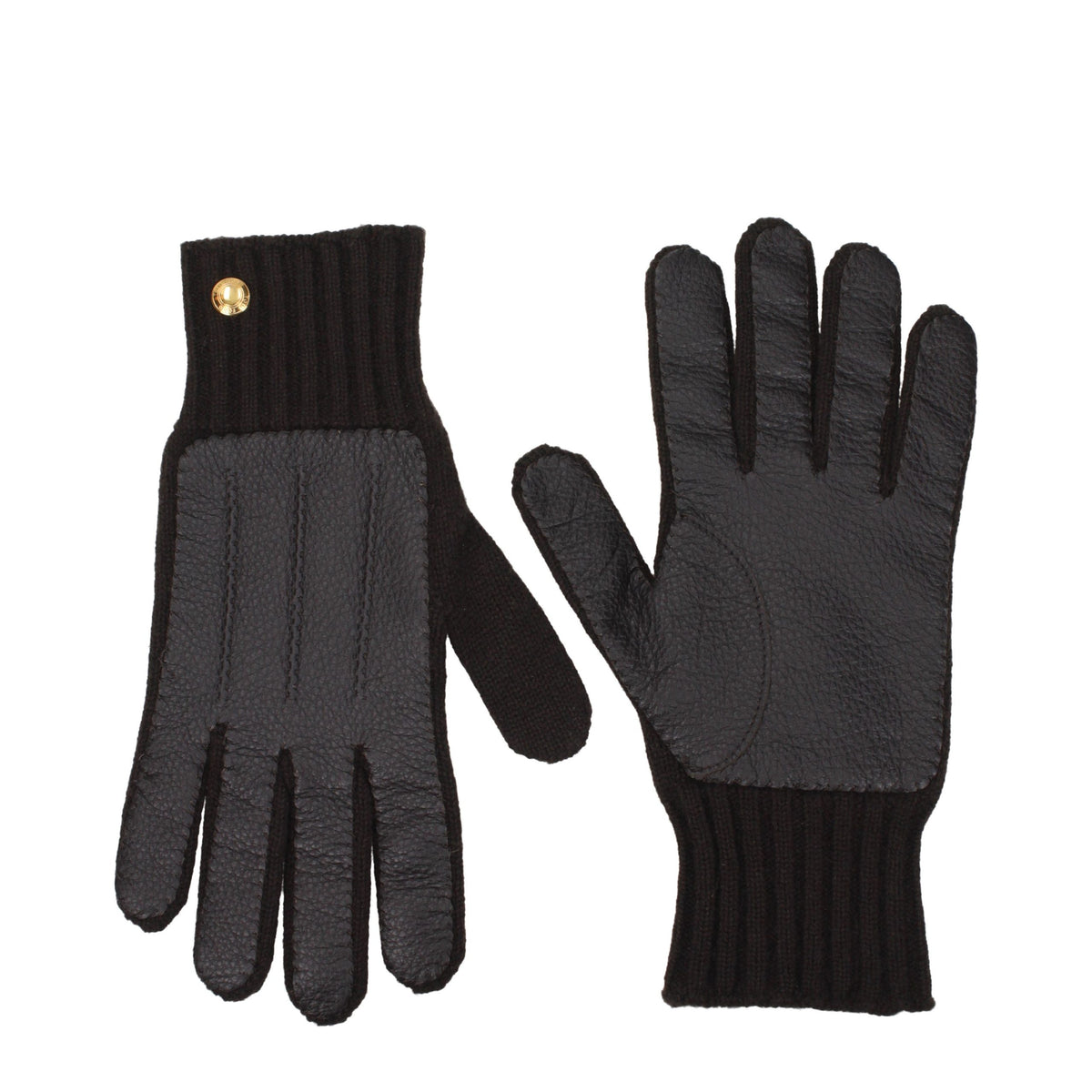 Brown Leather Gloves