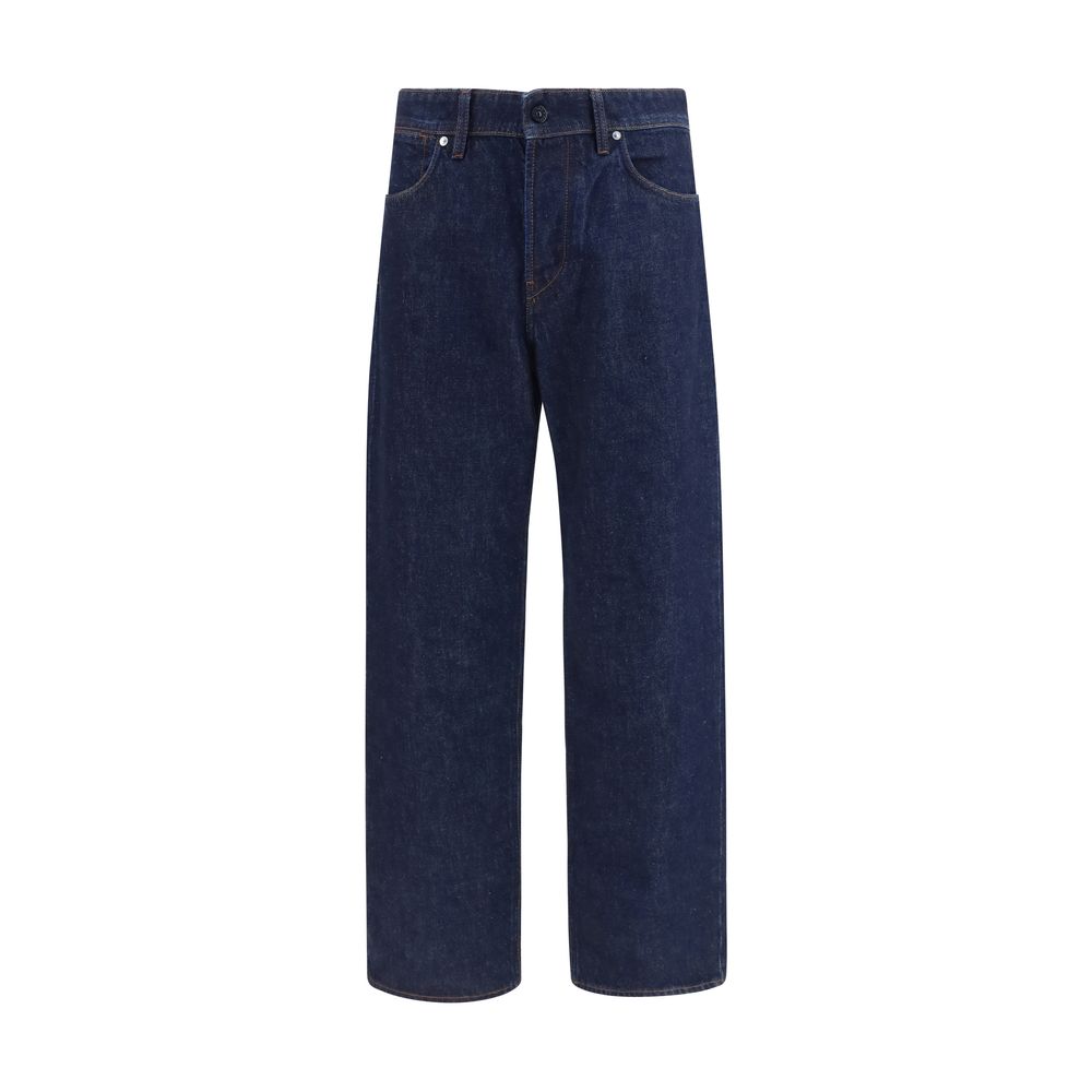 Blue Cotton Jeans Denim