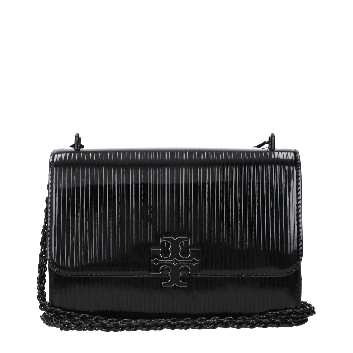 Black Leather Crossbody Bag