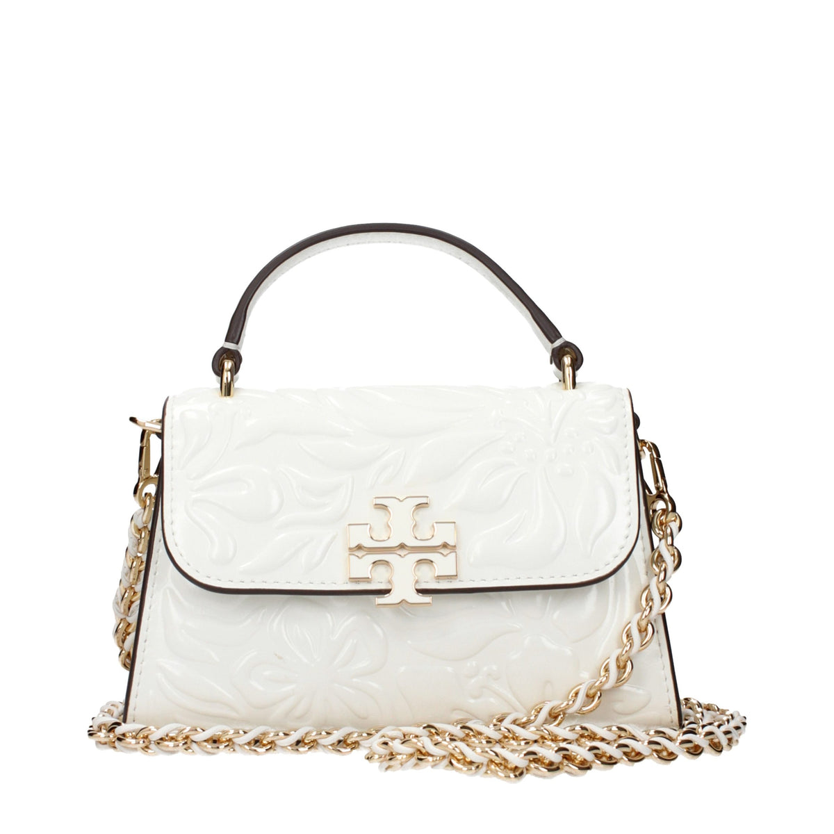 White Leather Handbag